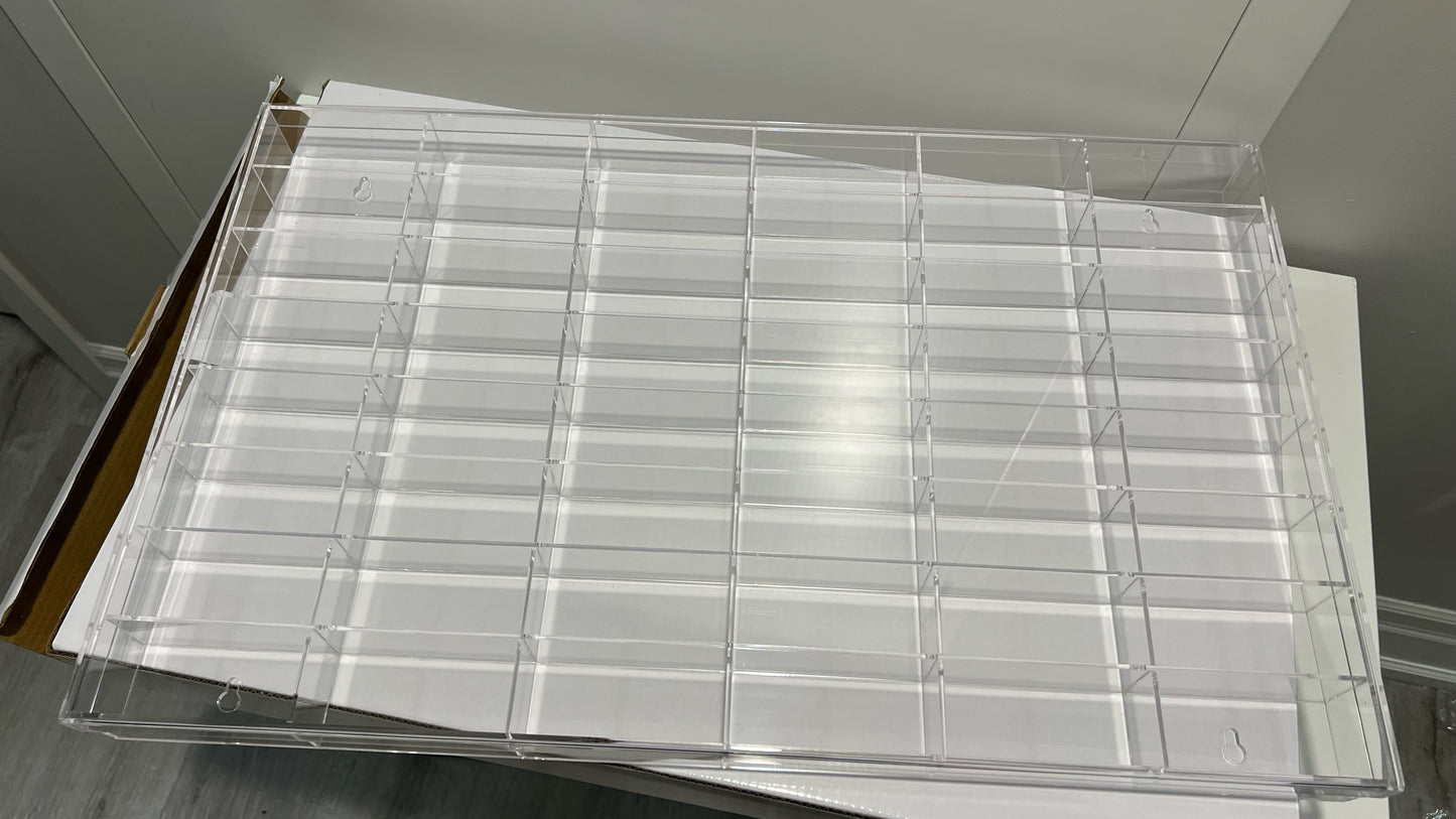 Diecast Display Case Clear 48 Slots